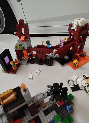 Конструктор bela и lari майнкрафт. minecraft. 5