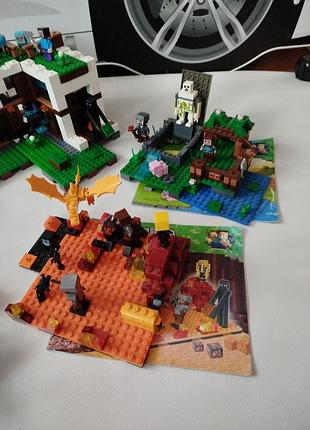 Конструктор bela и lari майнкрафт. minecraft. 2