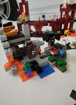 Конструктор bela и lari майнкрафт. minecraft. 6