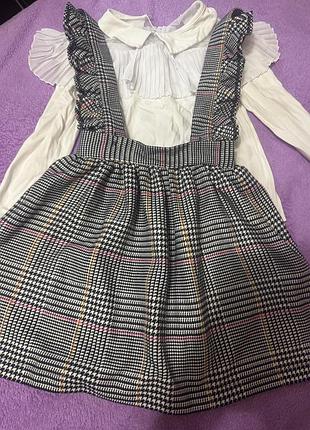 Сарафан +блузка на зріст 134 см