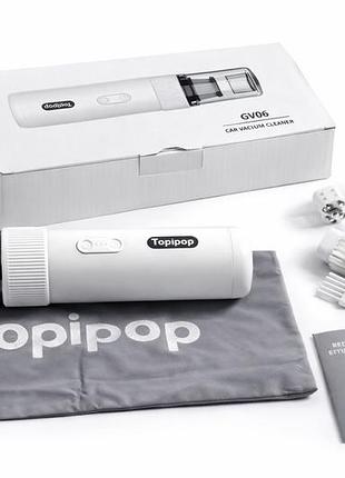 Бездротовий міні пилосос topipop gv06 для авто та дому