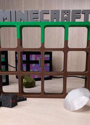 Стенд-подставка майнкрафт minecraft kinder joy