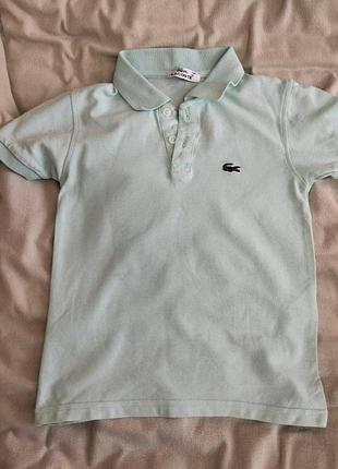 Футболка для мальчика 116 см lacoste