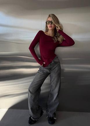 Базовые асимметричные лонгсливы