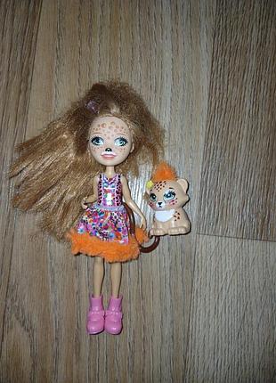 Энчандималс кукла леопард