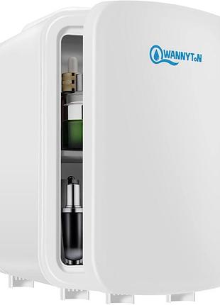 Мини-холодильник wannyton omoad15ba белый 4 л (6 банок) портативный с охлаждением и подогревом ac 220-240v/dc