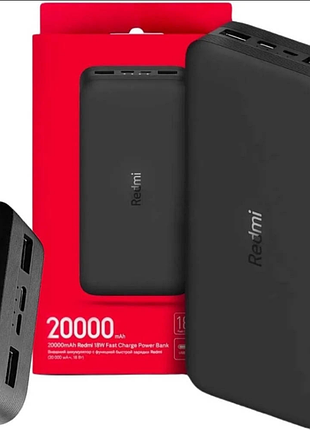 Xiaomi redmi 18w fast charger power bank 20000mah