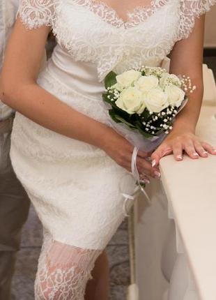 Весільня сукня, сукня на розпис