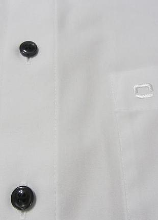 Біла чоловіча сорочка olymp 10
