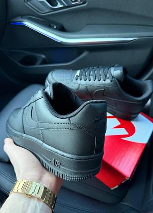 Nike air force 1 low ‘07 black edition 7