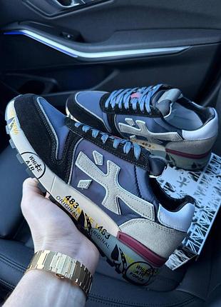 Premiata mick black blue grey nd