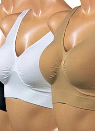 Коригуючий бюстгальтер без кісточок набір 3 шт ahh bra ах бра