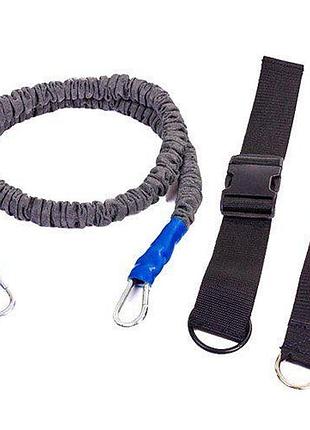 Поводок-амортизатор random direction running fb-3018 черно-серый (57429166), no branding