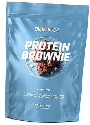 Протеїновий брауні, protein brownie, biotech (usa) 600г (05084019)