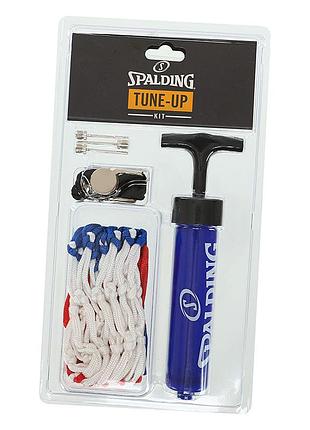 Баскетбольний набір 4в1 8300spcn синьо-червоно-білий (57484089), spalding