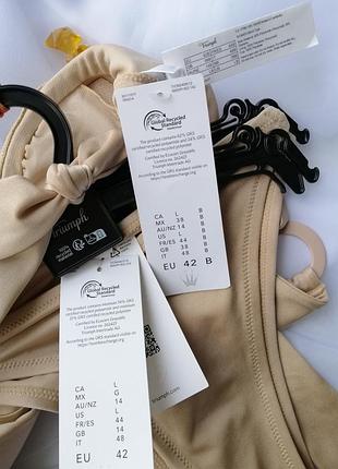 Роздільний  купальник triumph midnight бежевий 70е/xs, 75b/s, 80c,80b/m,  85b,d/l 6