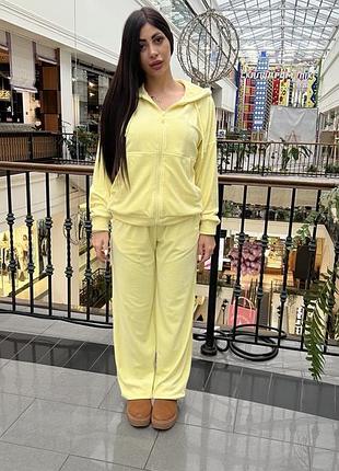 Костюм жіночій велюровий на кожен день повсякденний костюм розміри 42-56 різні кольори