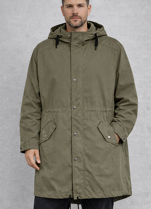 Парка чоловіча 2 в 1 зі знімним утеплювачем