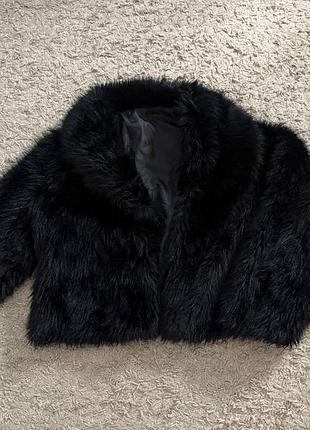 Коротенька, легенька шубка штучне хутро