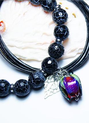 Комплект браслетів "стильний лук"