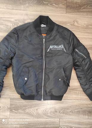 Бомбер metalica