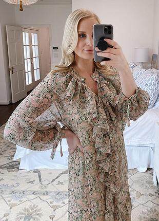 Довга сукня mango 10