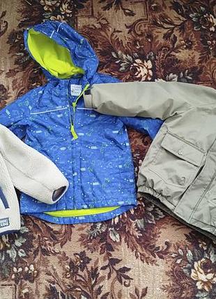 Куртка вітровка меховушка