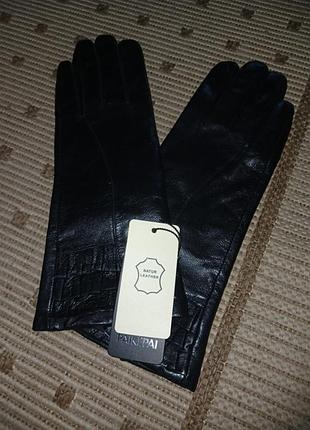 Шкіряні рукавички жіночі