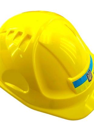 Іграшка бамсік "каска" пластикова 117_yellow