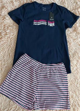 Пижама хлопковая 8-10 размер, евро 36-38