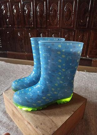 Резиновые сапоги, 34 с подсветкой