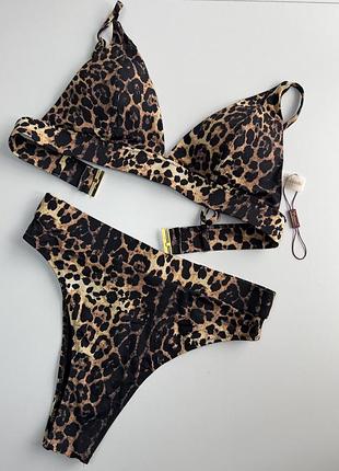 Купальник леопард ~eur 44