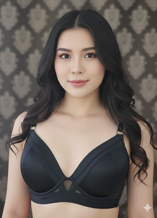 Черный бюст 85 д