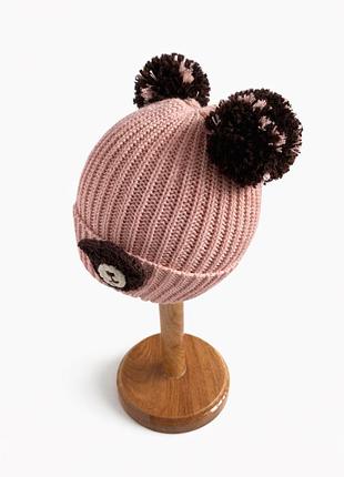 Шапочка для дівчинки демі