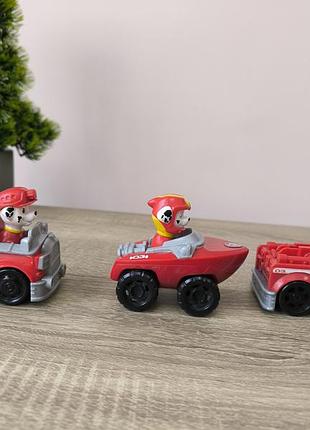 Щенячий патруль машинки герои 5