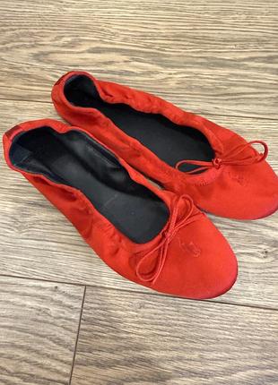 Ralph lauren, атлас  37р шкіряна підошва