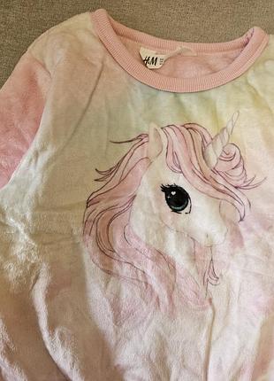 Свитшот плюшевый для девочки 3