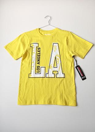 Футболка базовая желтого цвета