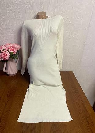 Гарна тепла сукня з розрізом george