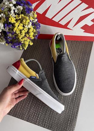 Оригинальные слипли кеды vans