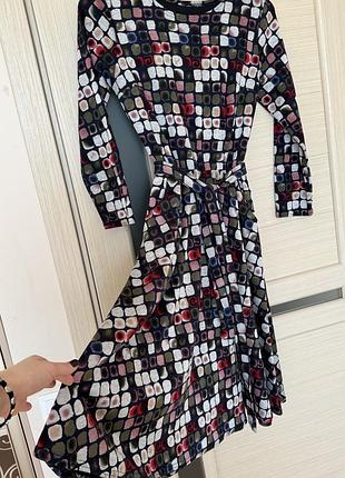 Плаття міді повсякденне з кишенями, розмір 44