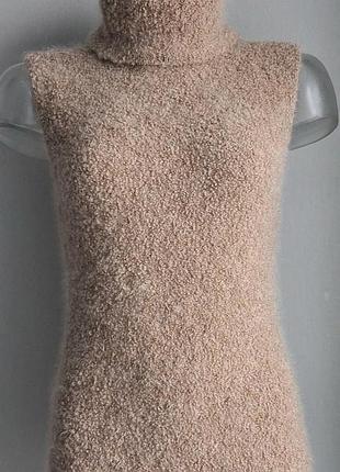 Laura ashley  жилет жилетка безрукавка мохер вовна букле