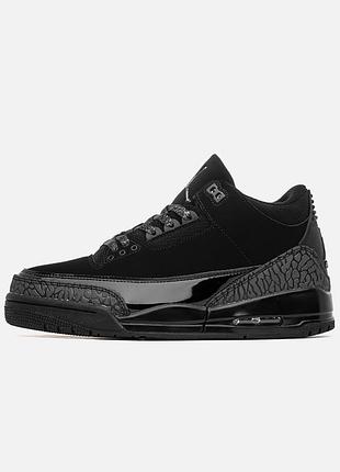 Air jordan 3 'black cat'