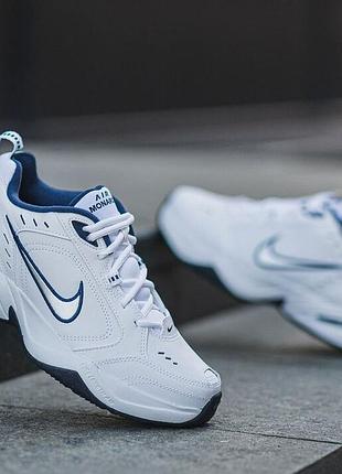 Кросівки чоловічі nike air monarch iv white 2