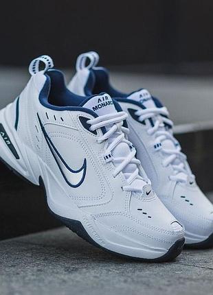 Кросівки чоловічі nike air monarch iv white 4