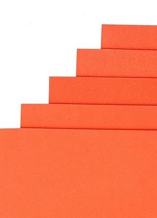 Фоаміран для творчості а4 15a4-7010 кораловий 1,5 мм, 10 аркушів