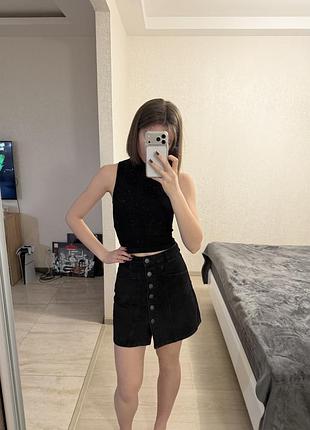 Джинсова спідниця stradivarius 7