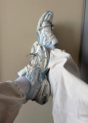 Nike v2k run white blue premium 5