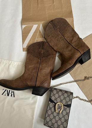 Ковбойские ботинки казаки в стиле вестерн thomas cook.