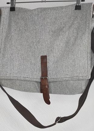 Сумка из шерсти ламы genuine leather